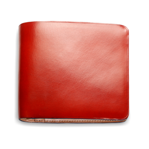 Men's snap leather wallet with coin pouch | Il Bussetto — Calame Palma